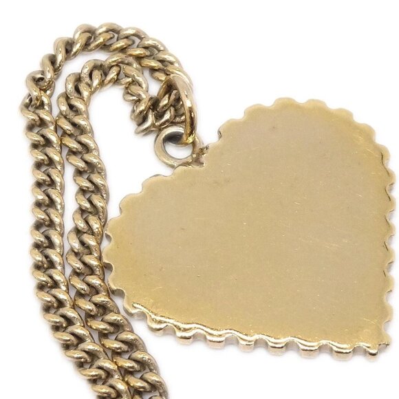 Chanel Heart Chain Pendant Necklace Gold 05P 165187 - Picture 4 of 4
